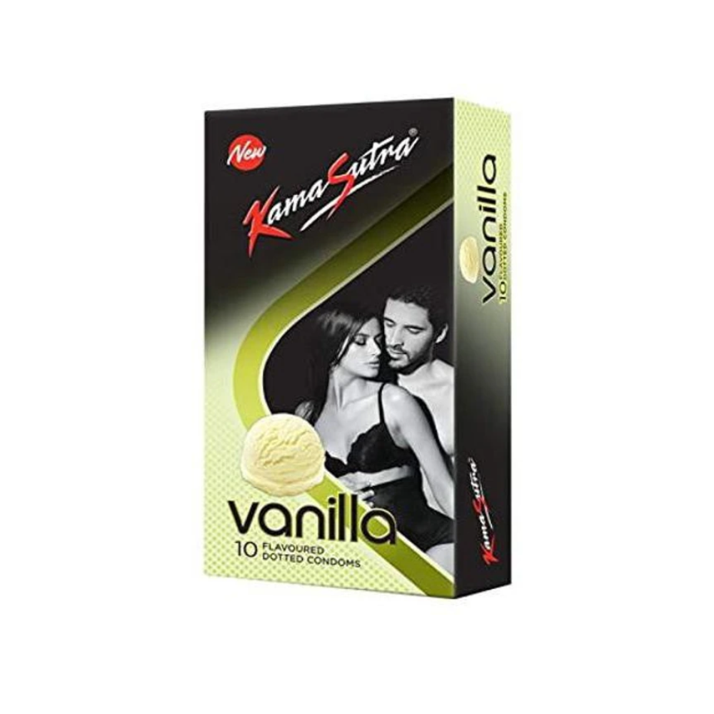 Kamasutra Condom Vanilla Flavor (10Pcs)