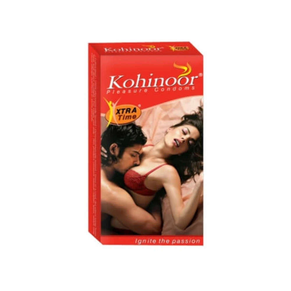 Kohinoor Condom Xtra Time (10 Count)