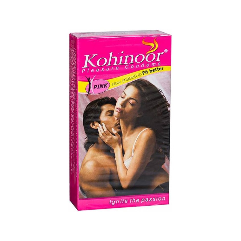 Kohinoor Pink Pleasure Condoms (10Pcs)