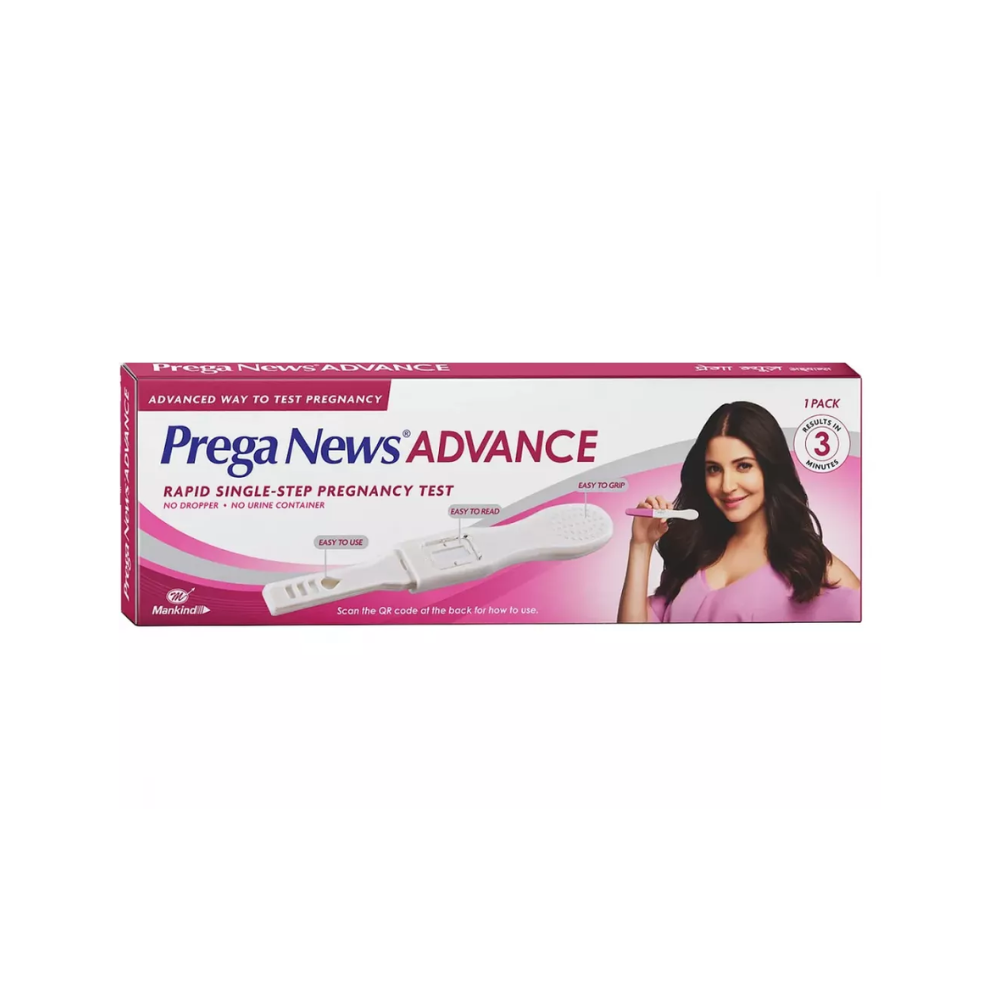 Mankind Pharma Prega News Advance Pregnancy Test Kit (1Pack)