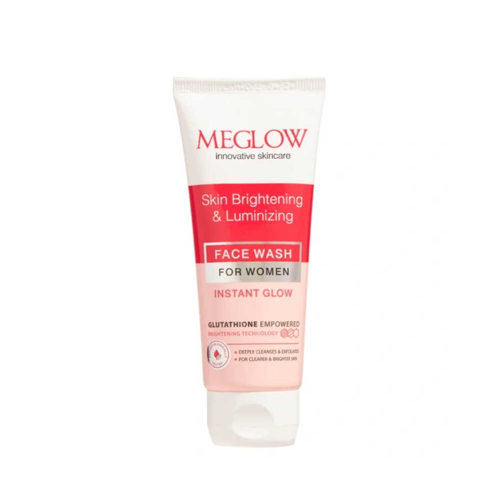 Meglow Women Instant Glow Face Wash (70g) - The Med Pharma