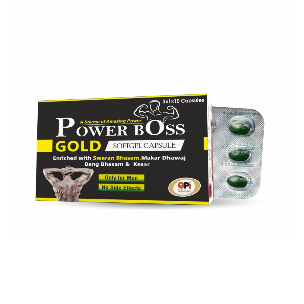 OPI Power Boss Gold Capsule (30Caps)