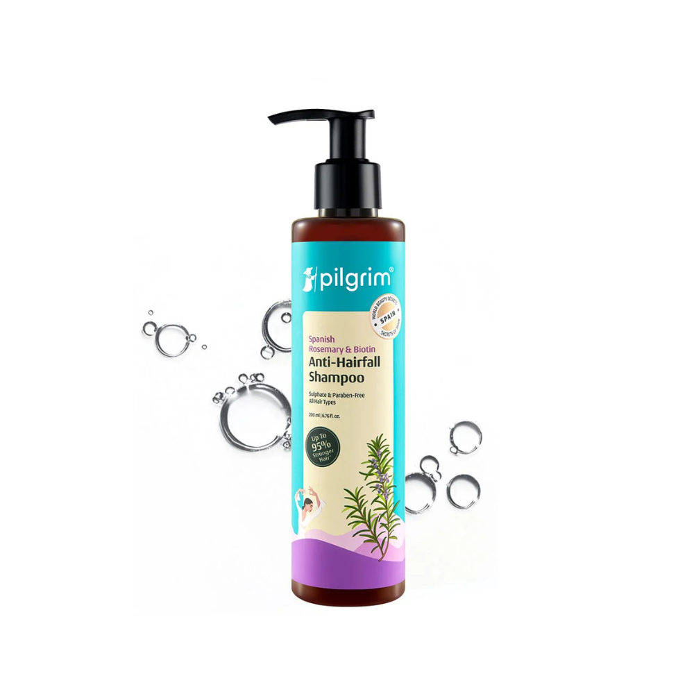 Pilgrim Spanish Rosemary Biotin Anti-Hairfall Shampoo (200ml)