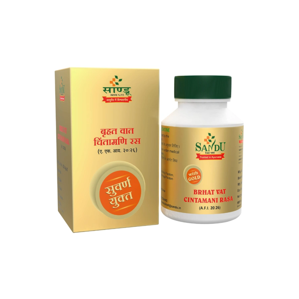 Sandu Brhat Vat Cintamani Rasa Tablet (10Tab)
