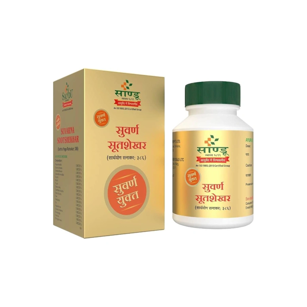 Sandu Suvarna Sootshekhar Tablet (10Tab)