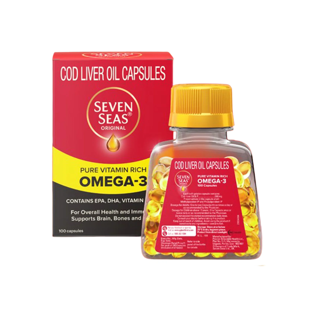 Seven Seas Original Cod Liver Oil Capsule (100cap)