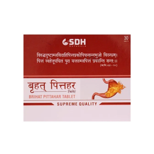Shree Dhanwantri Herbals Brihat Pittahar Tablet (30tab)