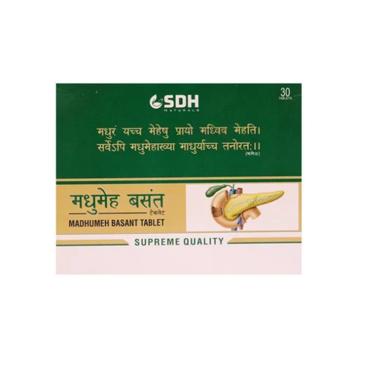 Shree Dhanwantri Herbals Madhumeh Basant Tablet (30tab)