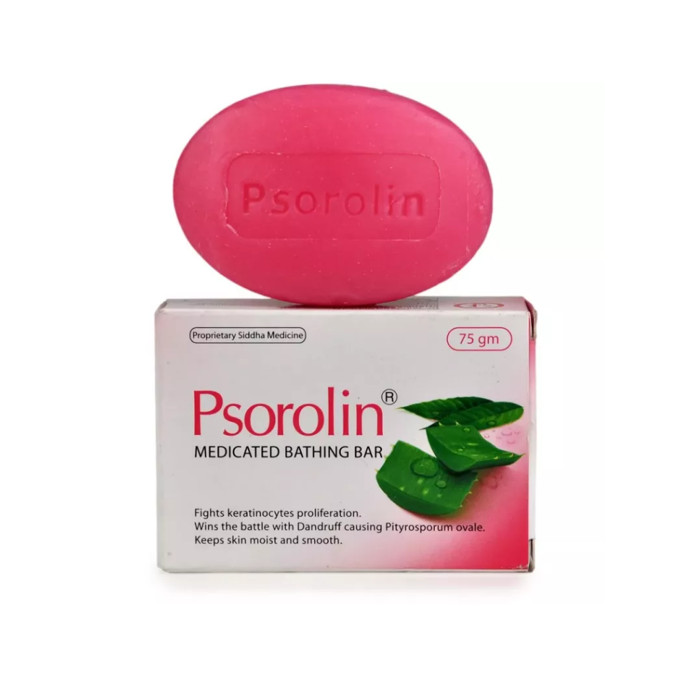 Dr. Jrk Psorolin Medicated Bathing Bar (75gm)