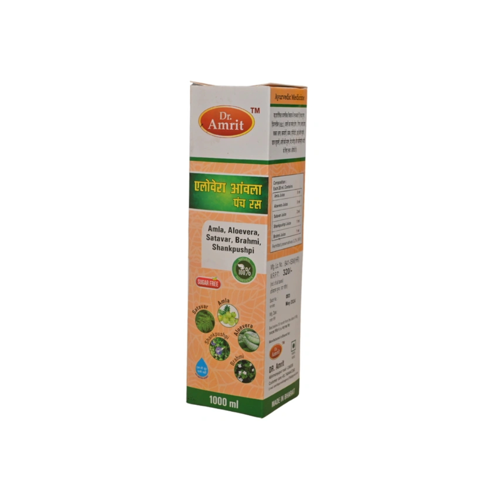 Dr. Amrit Aloevera Amala Panch Ras (1000ml)