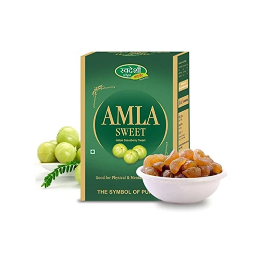 Swadeshi Ayurved Amla Candy Sweet (Indian Gooseberry) (500gm)