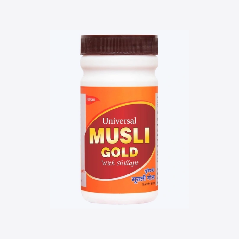 Universal Remedies Musli Gold (100gm) With Shilajit