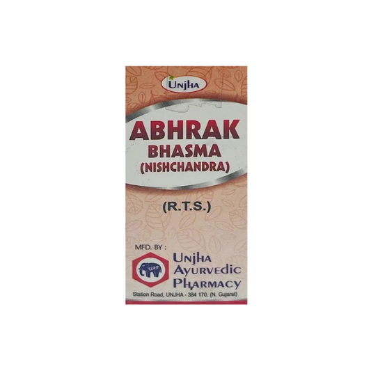 Unjha Abhrak Bhasma (Nishchandra) (10gm)