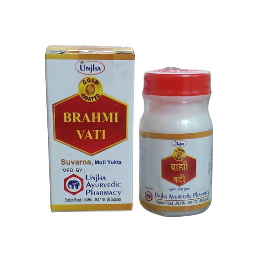 Unjha Brahmi Vati Tablet (with Gold) (1gm)