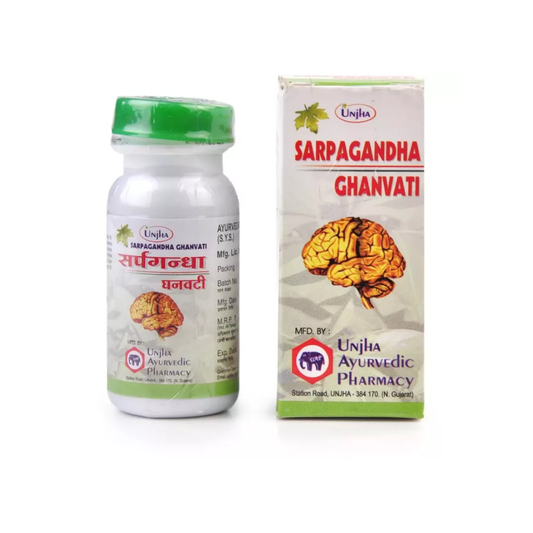 Unjha Sarpagandha Ghan Vati (40tab)