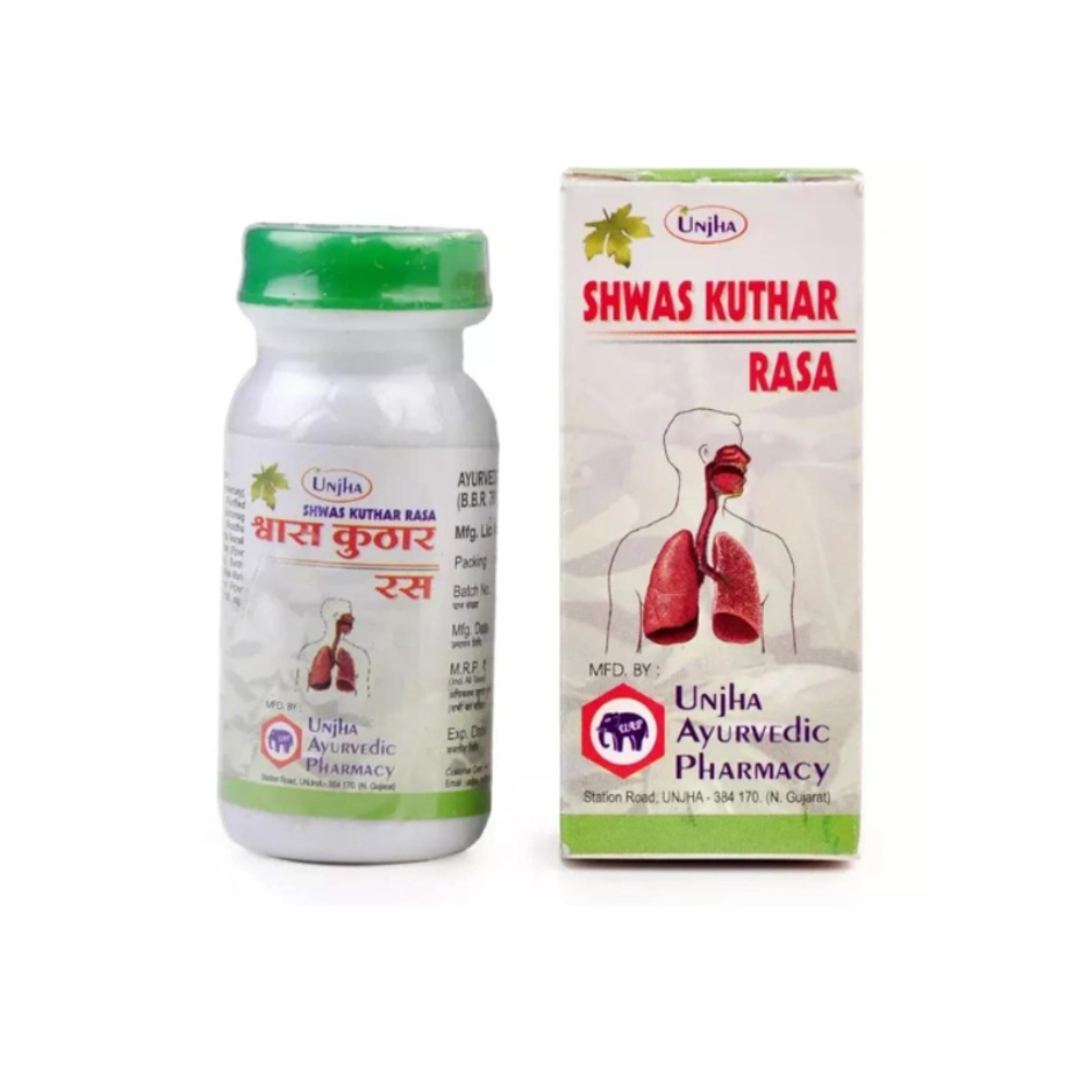 Unjha Shwas Kuthar Ras (40tab)