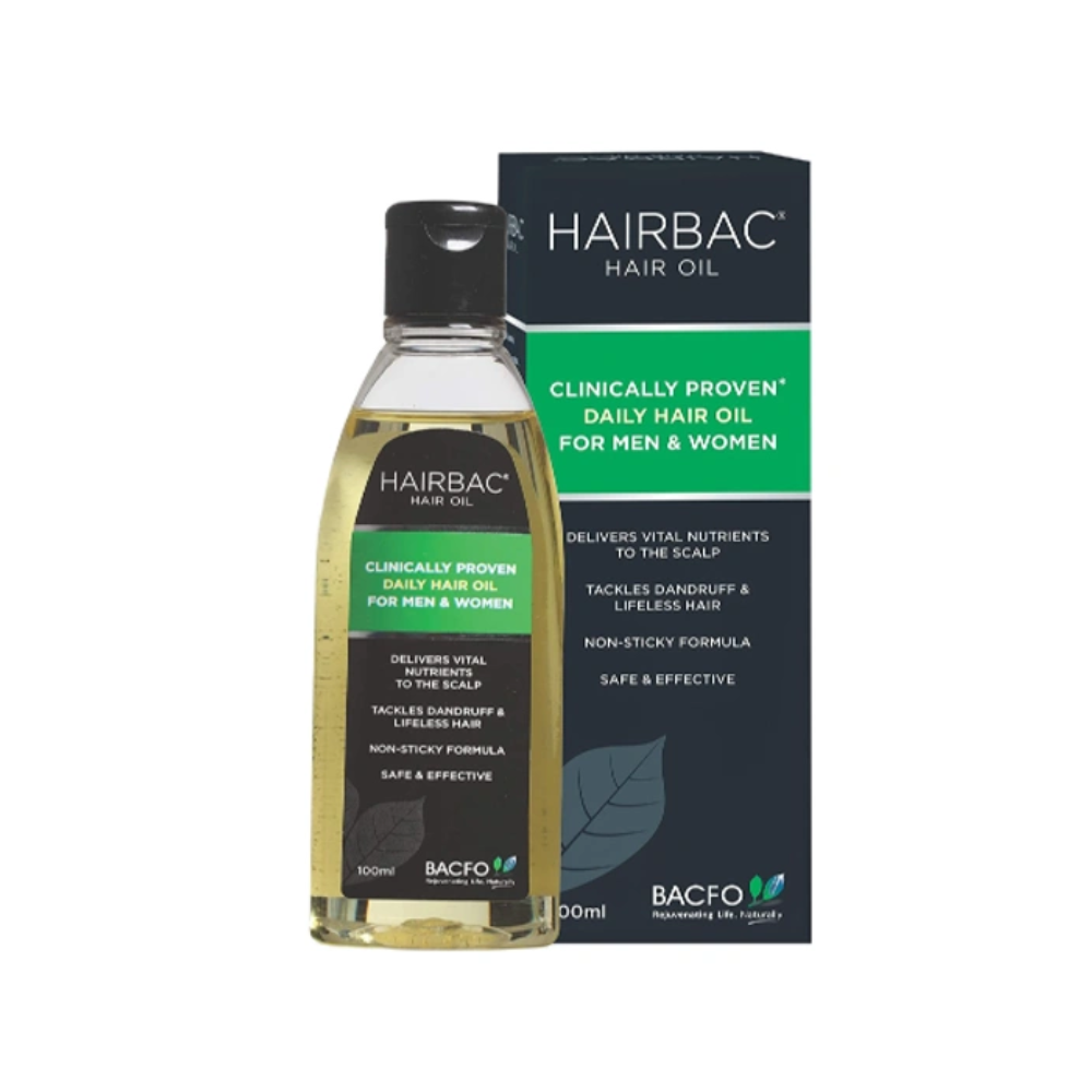 Bacfo Hairbac Hair Oil (100ml) - The Med Pharma