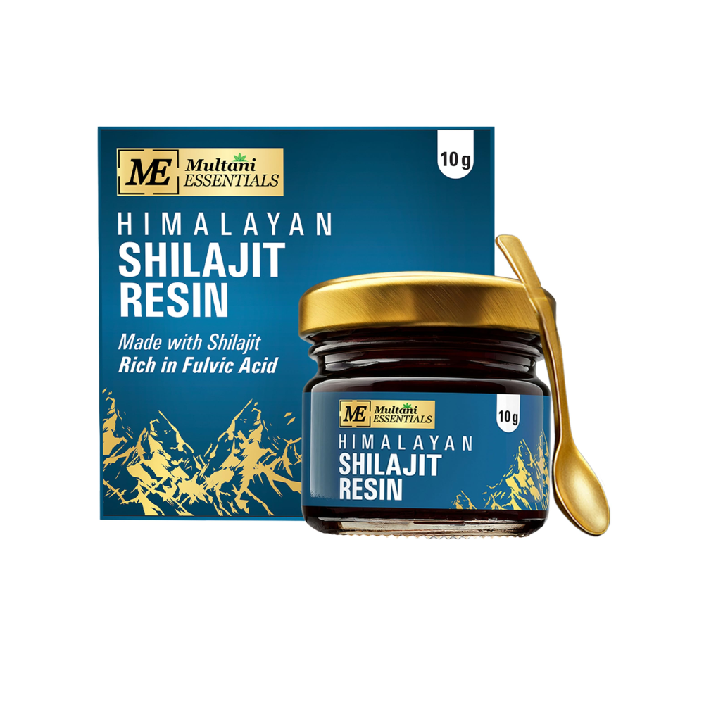 Multani Essentials Himalayan Shilajit Resin (10gm) - The Med Pharma