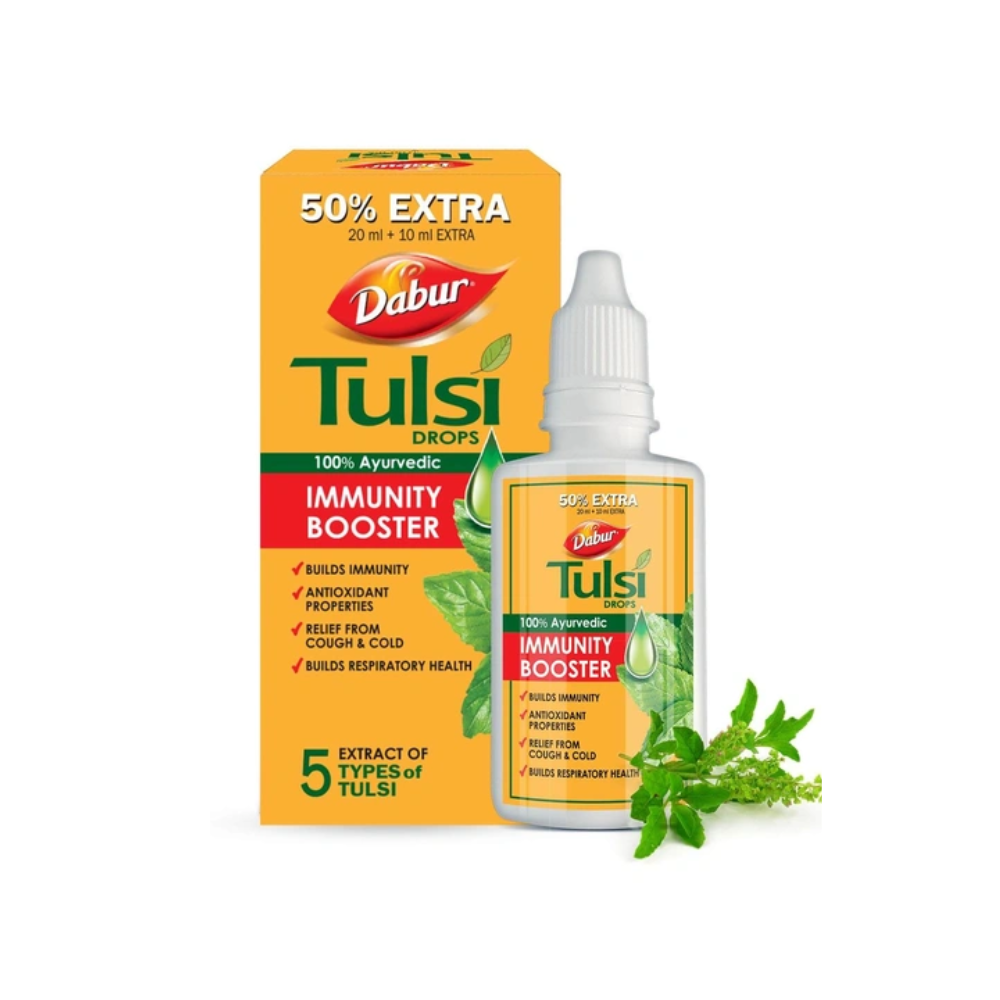 Dabur Tulsi Drops (30ml) - The Med Pharma