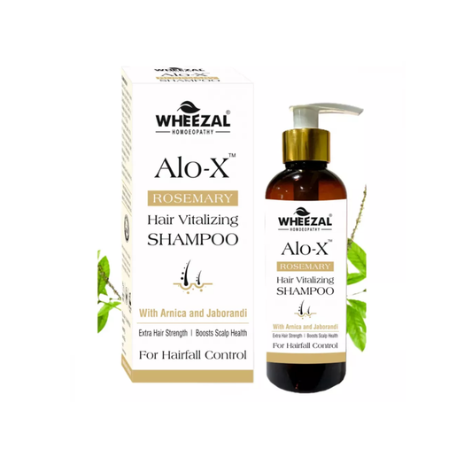 Wheezal Alo-X Hair Vitalizing Shampoo (100ml)