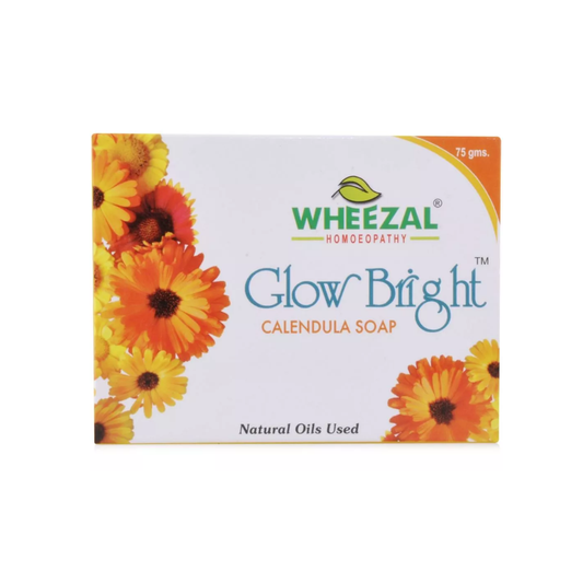 Wheezal Glow Bright Calendula Soap (75gm)