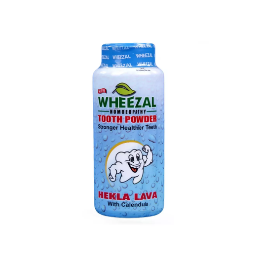 Wheezal Hekla Lava Tooth Powder (100gm)