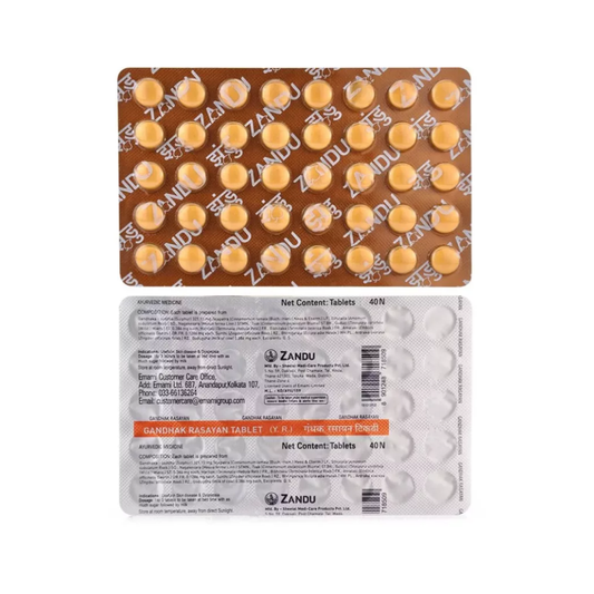 Zandu Gandhak Rasayan (30 Tablets)